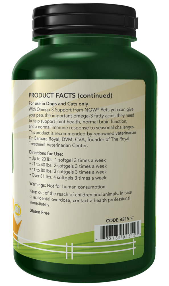 Product image for Pets Omega-3.