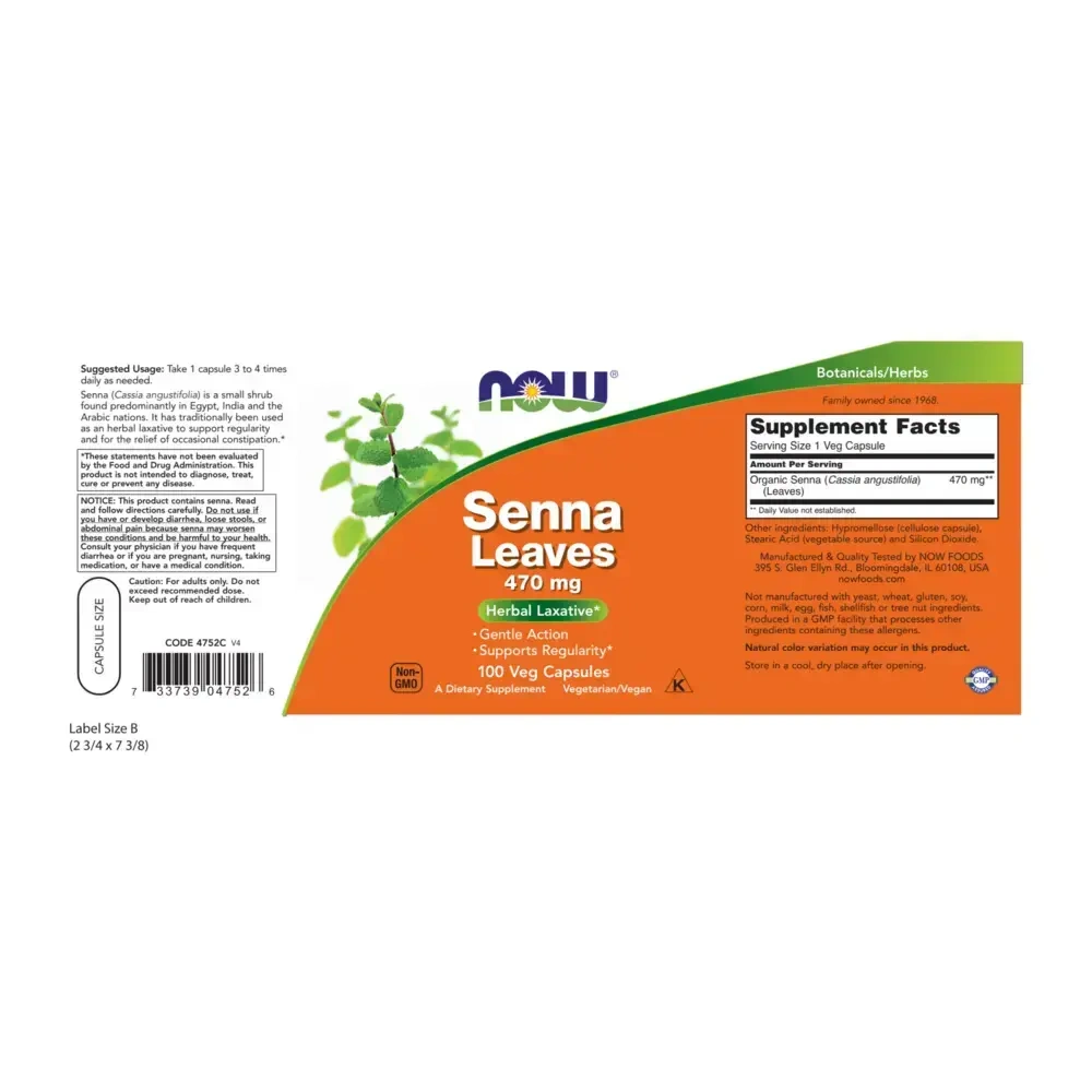 Product image for Senna 470mg.