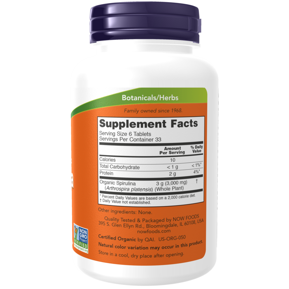 Product image for Spirulina 500mg.