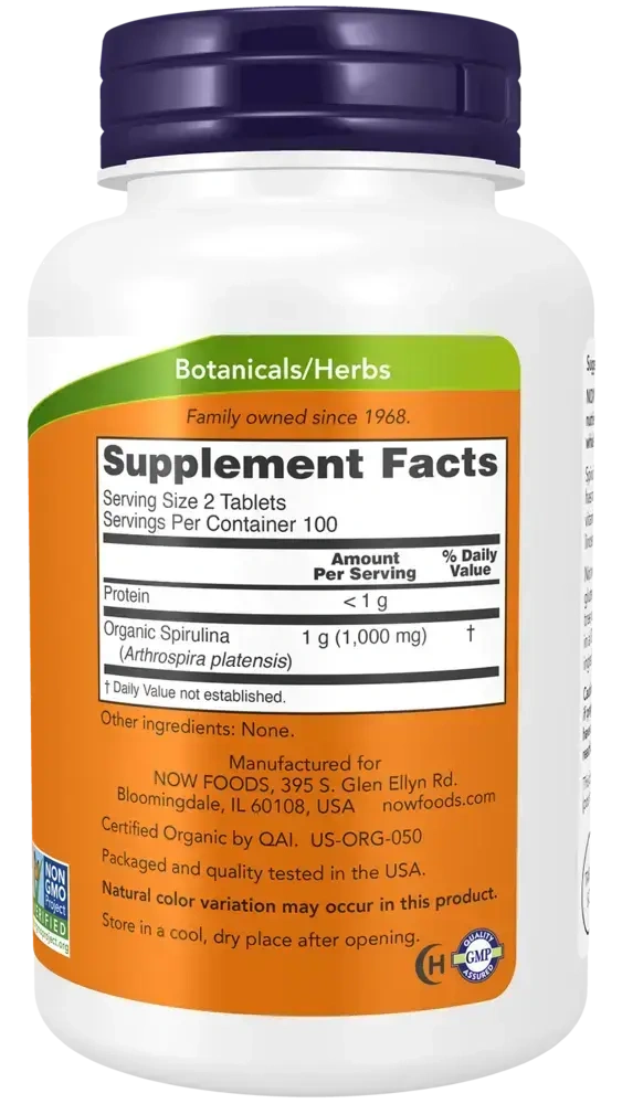 Product image for Spirulina 500mg.