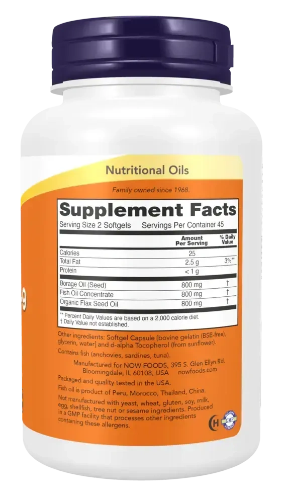 Product image for Super Omega 3-6-9 1200mg.