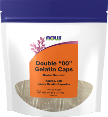 Double 00 Gelatin Caps 750 capsules