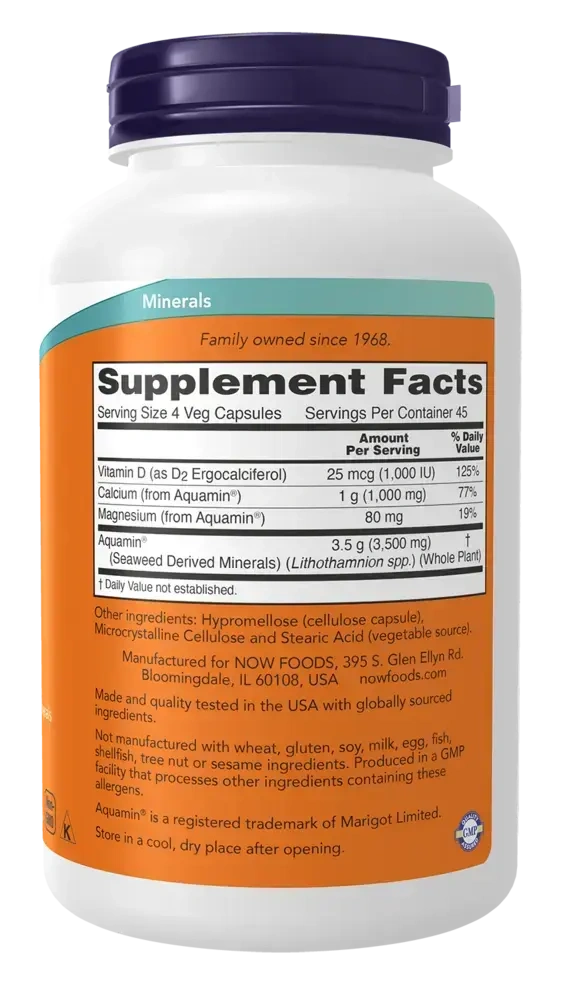 Product image for Red Mineral Algae Aquamin®.