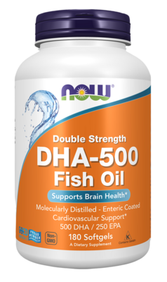 DHA-500 Double Strength 180 Softgels