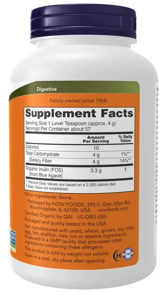 Product image for Organic Inulin Powder.