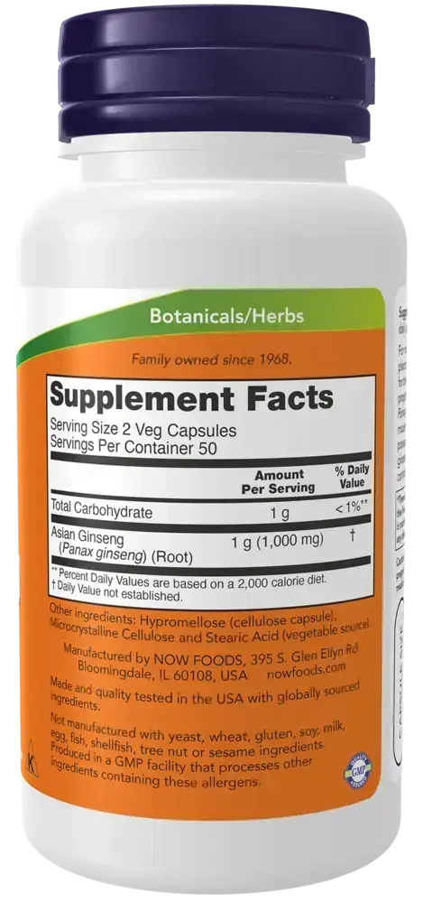 Product image for Panax Ginseng 500mg.