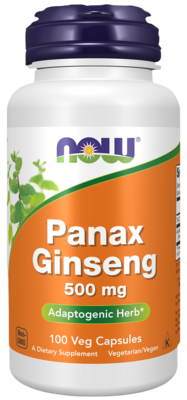 Panax Ginseng 500mg 100 capsules