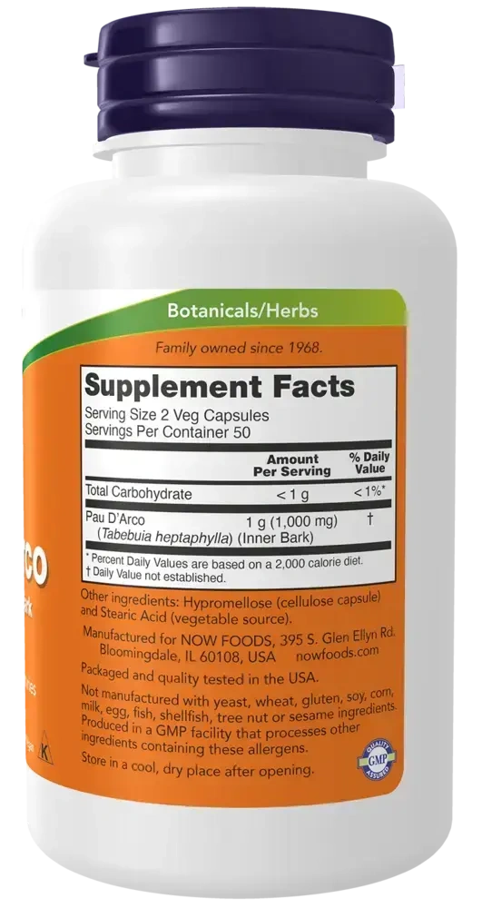 Product image for Pau D'Arco 500mg.