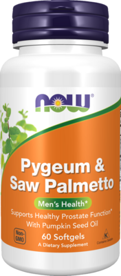 Pygeum & Saw Palmetto 60 Softgels