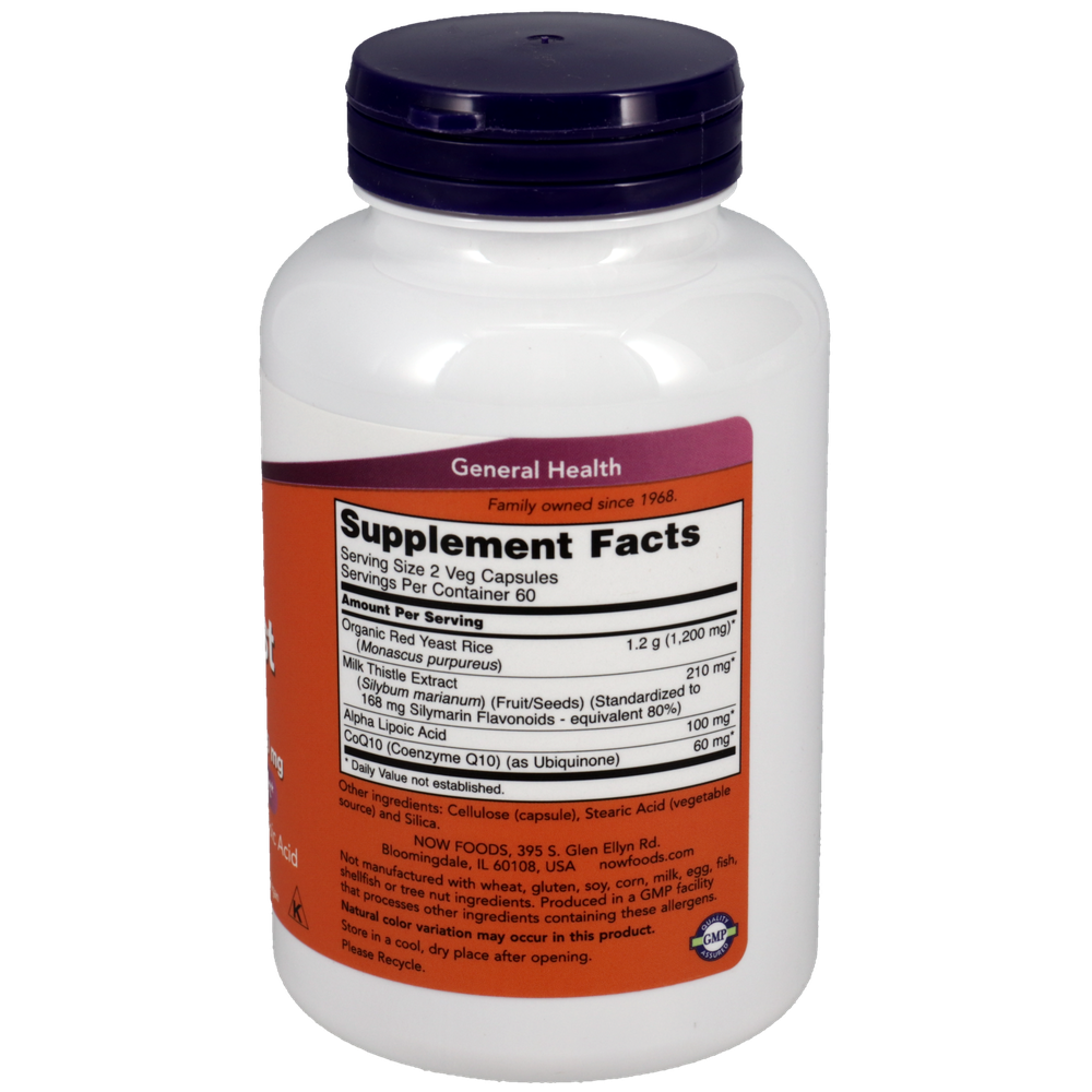 Product image for Red Yeast Rice &amp; CoQ10.