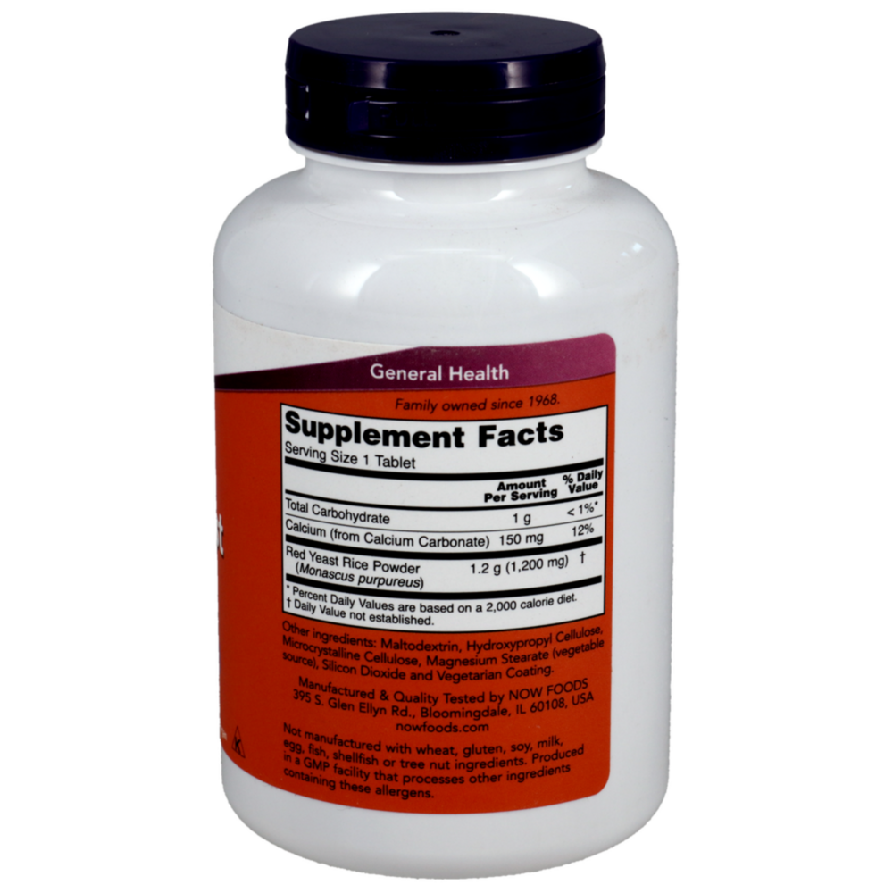 Product image for Red Yeast Rice 1200mg.