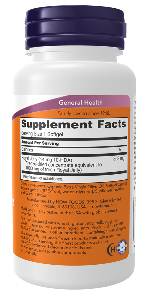 Product image for Royal Jelly 1000mg.