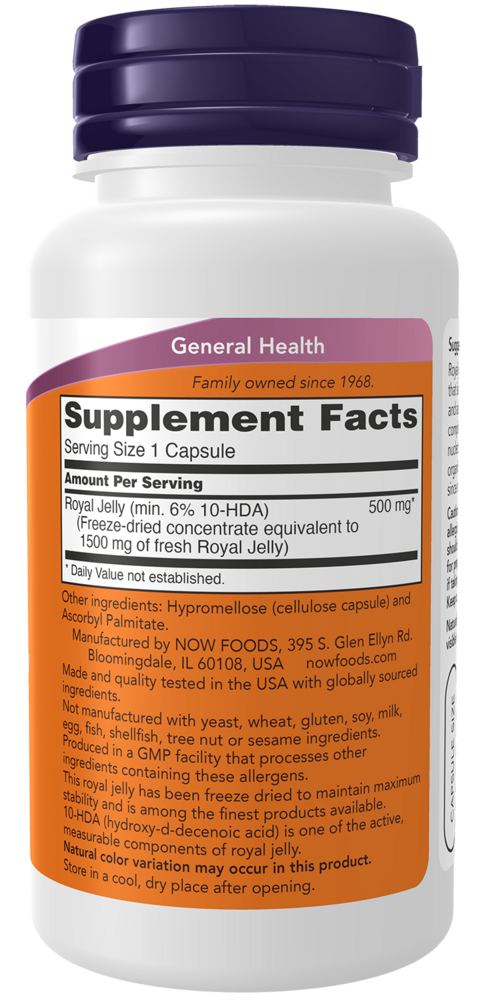 Product image for Royal Jelly 1500mg.
