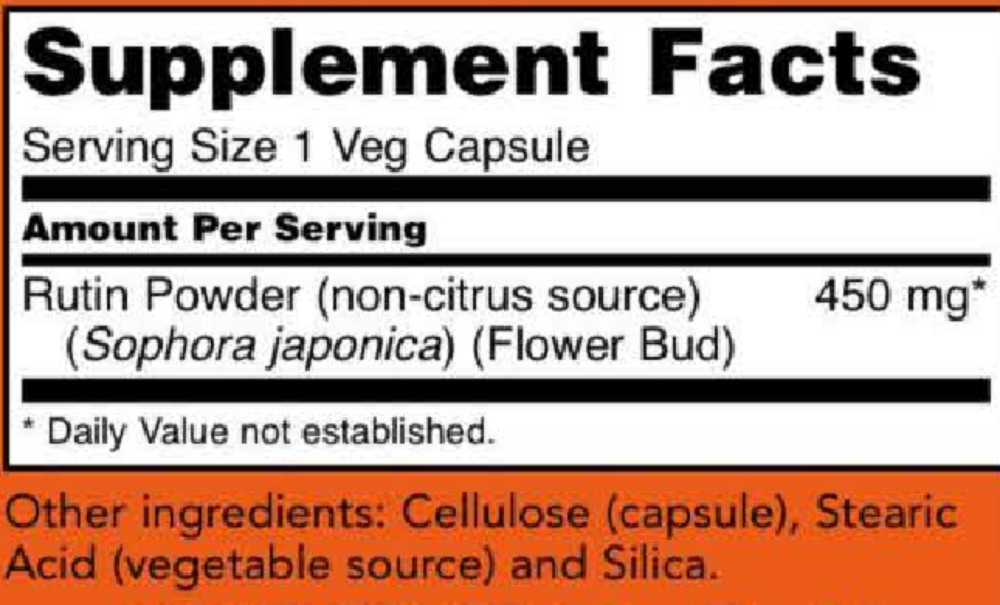Product image for Rutin 450mg.