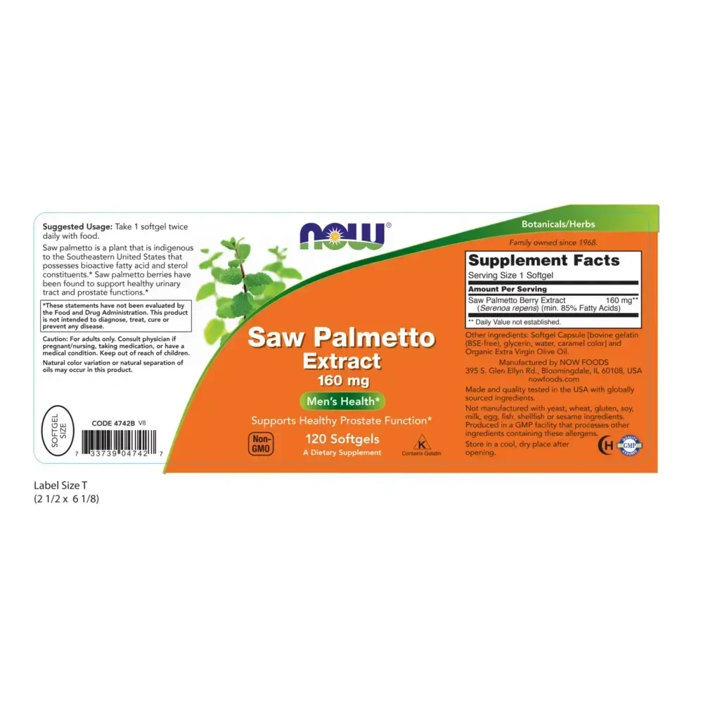 Product image for Saw Palmetto Extract 160mg.