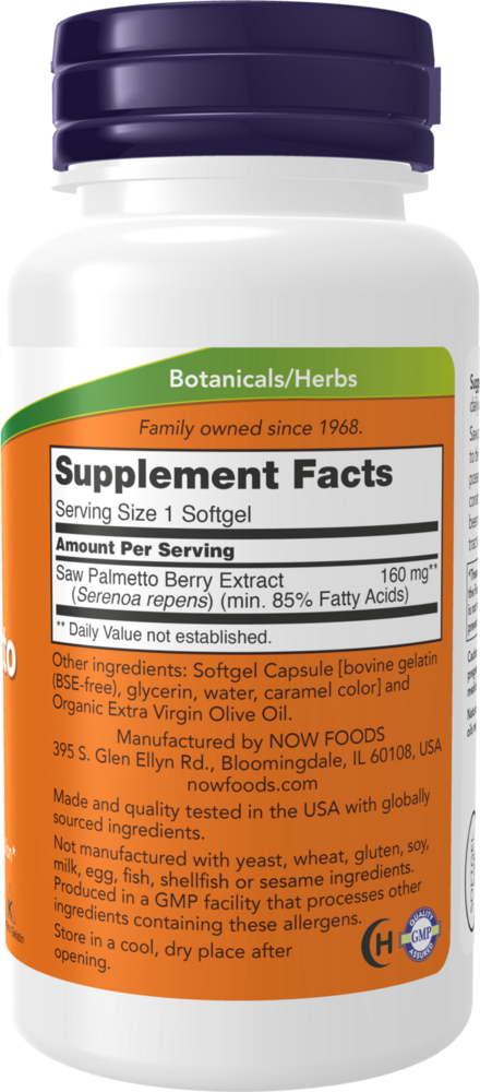 Product image for Saw Palmetto Extract 160mg.