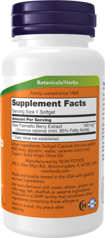 Product image for Saw Palmetto Extract 160mg.