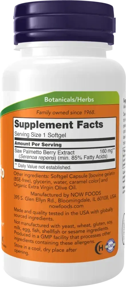 Product image for Saw Palmetto Extract 160mg.