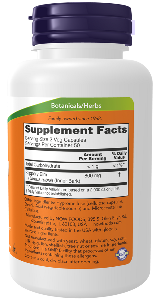 Product image for Slippery Elm 400mg.