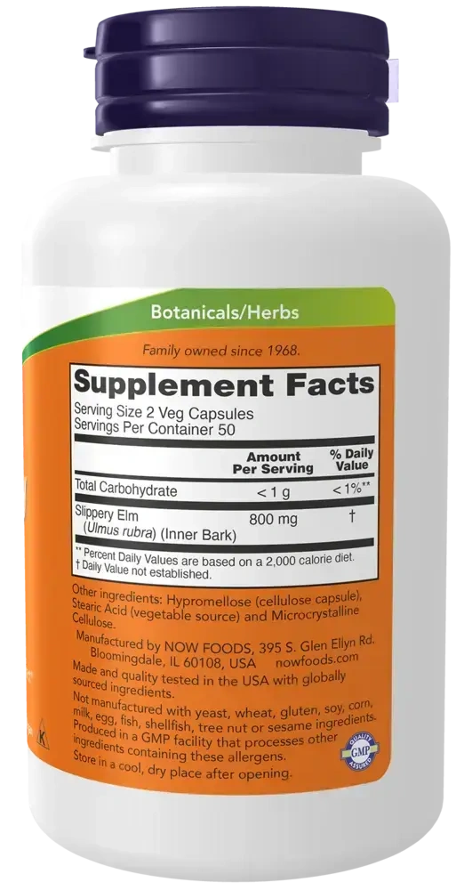 Product image for Slippery Elm 400mg.