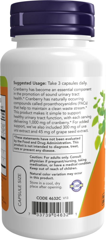 Product image for Cranberry with PACs.