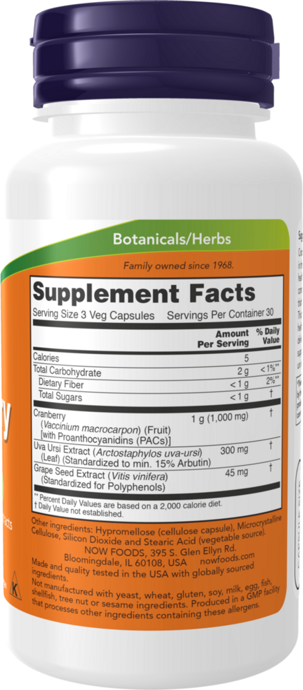 Product image for Cranberry with PACs.