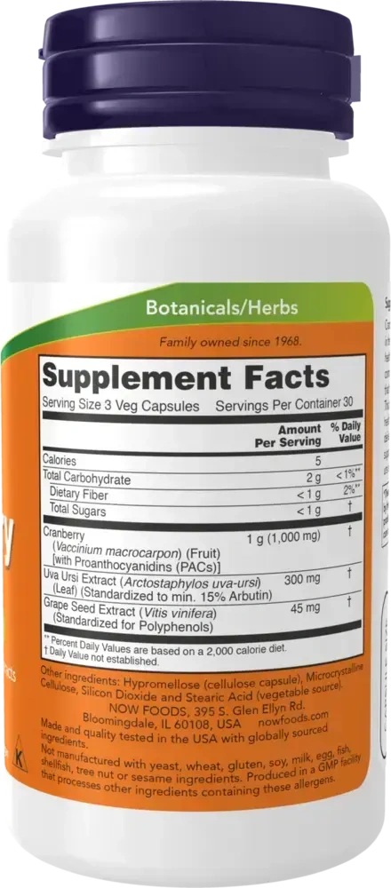 Product image for Cranberry with PACs.