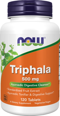 Triphala 500mg 120 tablets Triphala 500mg 120 tablets