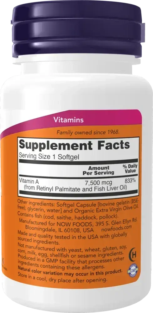 Product image for Vitamin A 25,000IU.