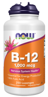 Vitamin B-12 (1000mcg) w/Folic Acid Chewable 250 lozenges Vitamin B-12 (1000mcg) w/Folic Acid Chewable 250 lozenges