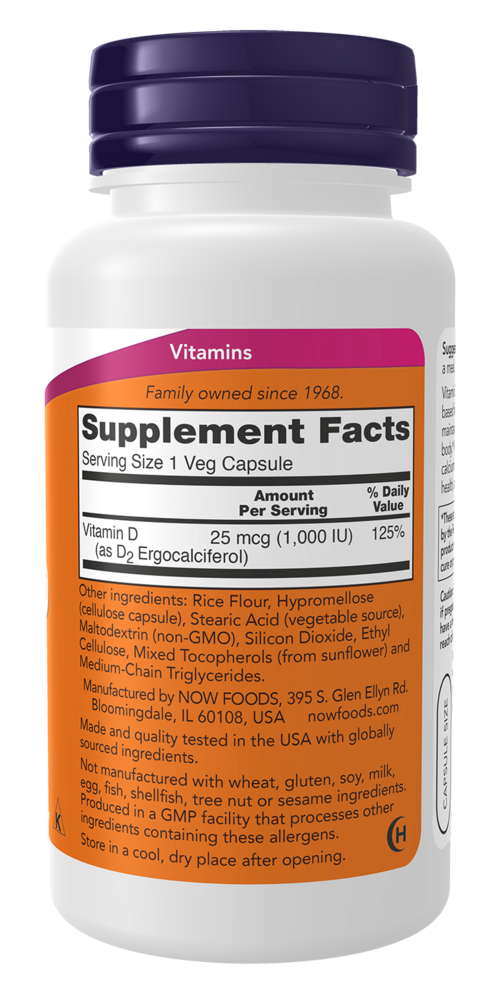 Product image for Vitamin D 1000IU.