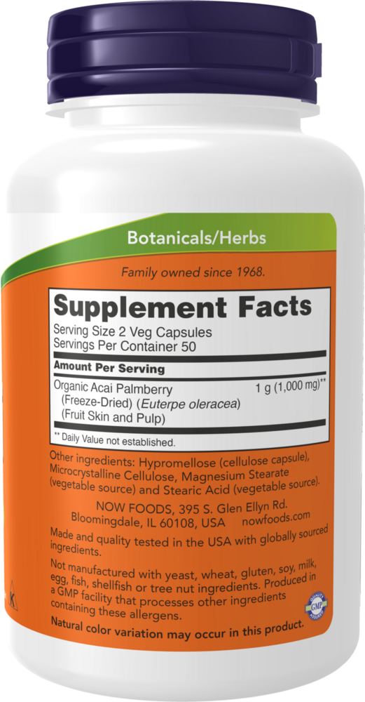 Product image for Acai 500mg.