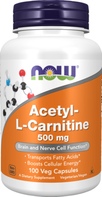 Acetyl-L Carnitine 500mg 100 capsules