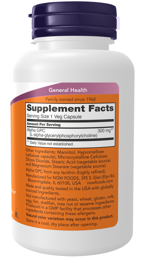 Product image for Alpha GPC 300mg.