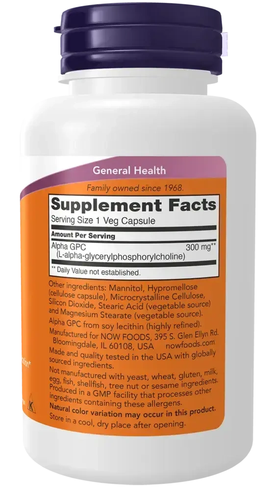 Product image for Alpha GPC 300mg.