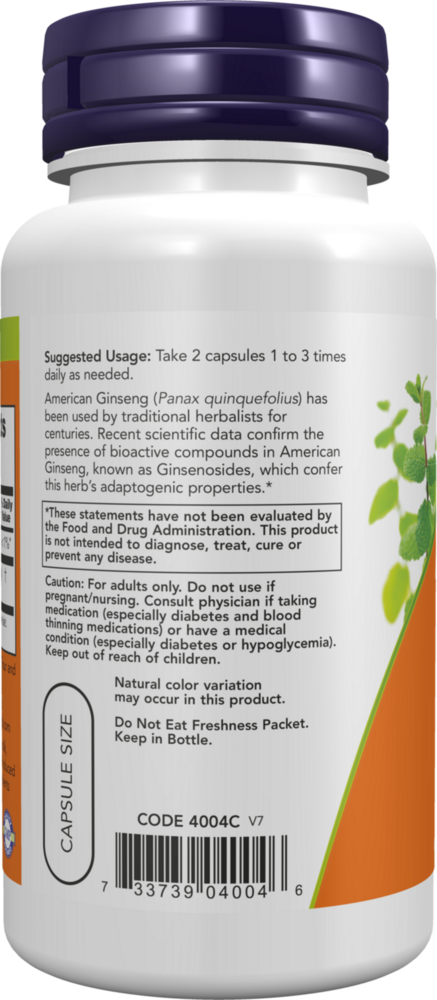 Product image for American Ginseng 500mg.