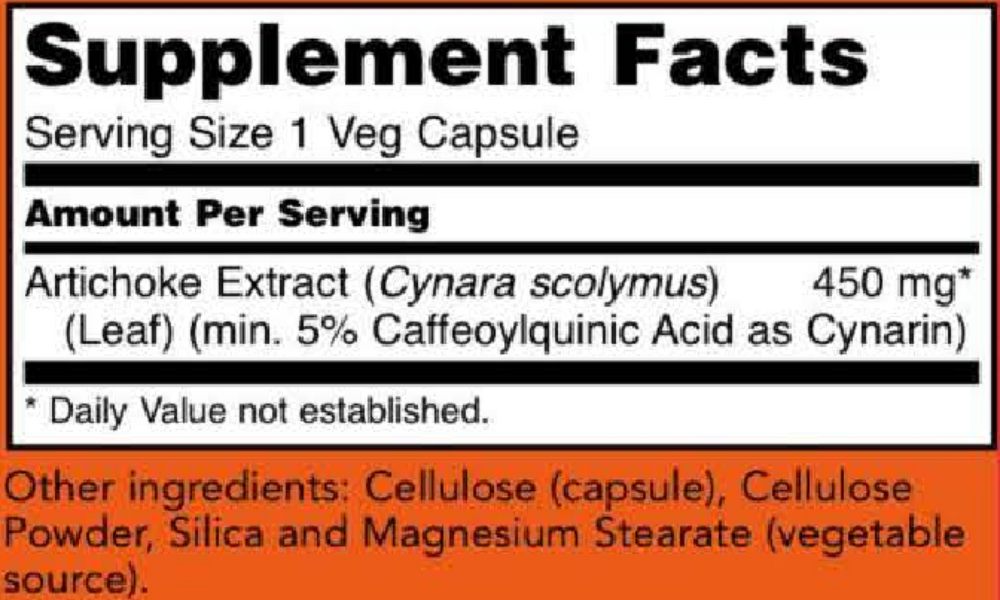 Product image for Artichoke Extract 450mg.