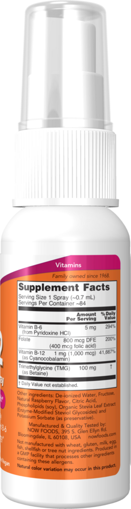 Product image for B-12 Liposomal Spray 1000mcg.