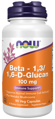 Beta-1,3/1,6 -D-Glucan 100mg 90 capsules