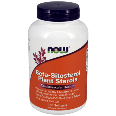 Beta-Sitosterol Plant Sterols 180 Softgels
