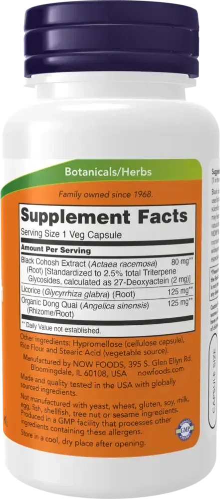 Product image for Black Cohosh Extract 80mg.