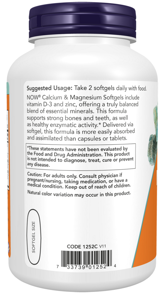 Product image for Calcium &amp; Magnesium.