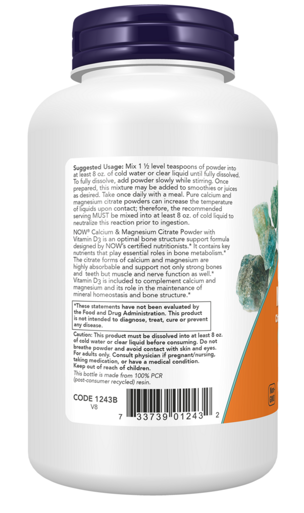 Product image for Calcium and Magnesium Powder.