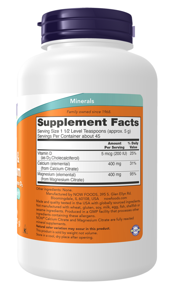 Product image for Calcium and Magnesium Powder.