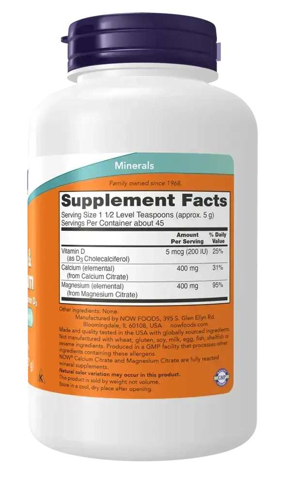 Product image for Calcium and Magnesium Powder.