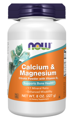 Calcium and Magnesium Powder 227 Grams