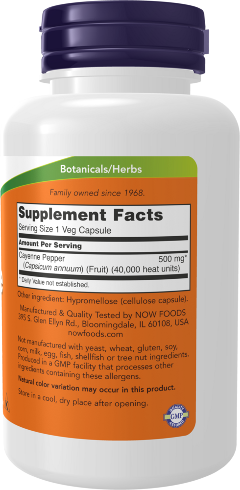 Product image for Cayenne 500mg.