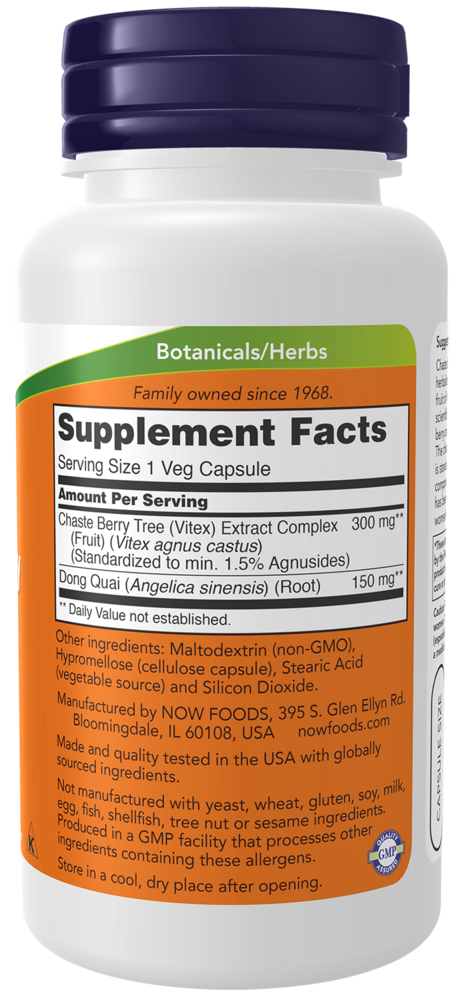 Product image for Chaste Berry Vitex Ext. 300mg.