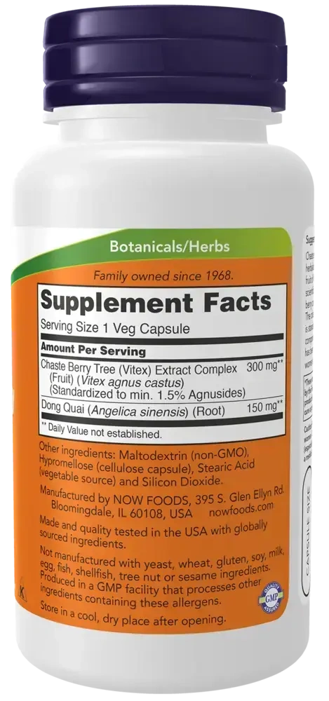 Product image for Chaste Berry Vitex Ext. 300mg.