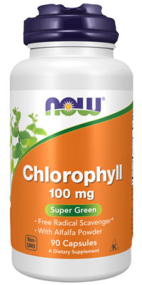 Chlorophyll 100mg Veg Capsules 90 capsules